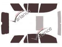 Saturn Vue 5-door tinted film kit (2001 - 2007)
