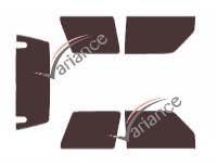 Daihatsu Rocky (1) Short 3 door tinted film kit (1984 - 2000) Daihatsu Rocky (1) Short 3 door tinted film kit (1984 - 2000)