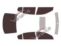 Tinted film kit Honda Accord (8) Sedan 4 doors (2008 - 2014) Tinted film kit Honda Accord (8) Sedan 4 doors (2008 - 2014)