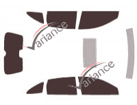 Honda CR-V (3) 5-door (2007 - 2012) tinted film kit Honda CR-V (3) 5-door (2007 - 2012) tinted film kit