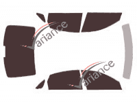 Tönungsfolien-Kit Hyundai Grandeur (4) 4-türige Limousine (2005 - 2011) Tönungsfolien-Kit Hyundai Grandeur (4) 4-türige Limousine (2005 - 2011)