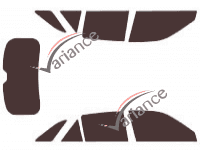 Tinted film kit Lexus IS (2) Sport Cross Break 5 doors (2001 - 2005) Tinted film kit Lexus IS (2) Sport Cross Break 5 doors (2001 - 2005)