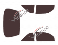 Tinted film kit Mercedes-Benz CL (1) 2-door coupé (1991 - 1998) Tinted film kit Mercedes-Benz CL (1) 2-door coupé (1991 - 1998)