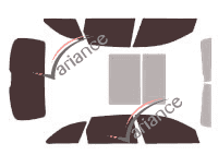 Audi A tinted film kit4 (4) Avant Estate 5 portes (2007 - 2015) Audi A tinted film kit4 (4) Avant Estate 5 portes (2007 - 2015)