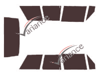 Tönungsfolienkit Land Rover Range Rover (1) 3-Türer (1970 - 1996) Tönungsfolienkit Land Rover Range Rover (1) 3-Türer (1970 - 1996)
