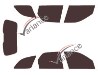 Tinted film kit Fiat Palio (2) Weekend Break 5 doors (2009 - 2017) Tinted film kit Fiat Palio (2) Weekend Break 5 doors (2009 - 2017)