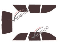 Audi A tinted film kit6 (1) Avant Estate 5 portes (1991 - 1998) Audi A tinted film kit6 (1) Avant Estate 5 portes (1991 - 1998)