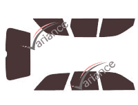 Kit film teinté Audi 100 (4) Break 5 portes (1991 - 1998) Kit film teinté Audi 100 (4) Break 5 portes (1991 - 1998)