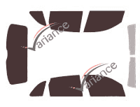 Kit film teinté Audi Q5 (1) 5 portes (2008 - 2016) Kit film teinté Audi Q5 (1) 5 portes (2008 - 2016)