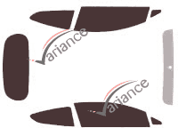 Kit film teinté Ford Fiesta (6) 3 portes (2008 - 2017) Kit film teinté Ford Fiesta (6) 3 portes (2008 - 2017)