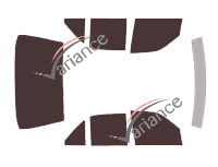 Tinted film kit Mercedes-Benz S-Class (2) Short 4-door sedan (1991 - 1998) Tinted film kit Mercedes-Benz S-Class (2) Short 4-door sedan (1991 - 1998)