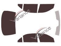 Tinted film kit Mercedes-Benz S-Class (3) Long Sedan 4-door (1998 - 2005) Tinted film kit Mercedes-Benz S-Class (3) Long Sedan 4-door (1998 - 2005)