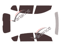 Hyundai Elantra (4) Wagon 5-door tinted film kit (2009 - 2017) Hyundai Elantra (4) Wagon 5-door tinted film kit (2009 - 2017)