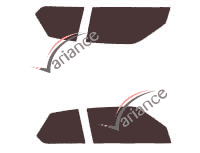 Kit pellicola oscurante Renault R 19 (1) Cabriolet 2 porte (1988 - 1999) Kit pellicola oscurante Renault R 19 (1) Cabriolet 2 porte (1988 - 1999)