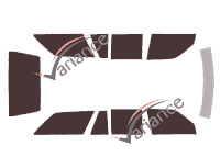 Tinted film kit Mercedes-Benz E-Class (1) Estate 5-door (1985 - 1997) Tinted film kit Mercedes-Benz E-Class (1) Estate 5-door (1985 - 1997)