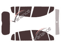 Tinted film kit Renault Grand Modus (1) 5 doors (2007 - 2013) Tinted film kit Renault Grand Modus (1) 5 doors (2007 - 2013)