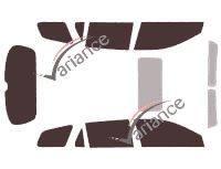 Tinted film kit Honda Accord (8) Tourer Estate 5-door (2009 - 2013) Tinted film kit Honda Accord (8) Tourer Estate 5-door (2009 - 2013)