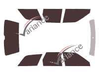 Kit Tönungsfolie Audi 80 & 90 (1) Kombi 5 Türen (1986 - 1995) Kit Tönungsfolie Audi 80 & 90 (1) Kombi 5 Türen (1986 - 1995)