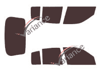 Kit film teinté Renault Clio (2) Classic Berline 4 portes (1999 - 2008) Kit film teinté Renault Clio (2) Classic Berline 4 portes (1999 - 2008)