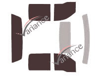 Ford F-Series (11) Super Crew Pick-up 4 door tinted film kit (2004 - 2008) Ford F-Series (11) Super Crew Pick-up 4 door tinted film kit (2004 - 2008)