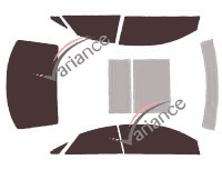 Mercedes-Benz E-Class (4) Coupe 2-door tinted film kit (2009 - 2017) Mercedes-Benz E-Class (4) Coupe 2-door tinted film kit (2009 - 2017)