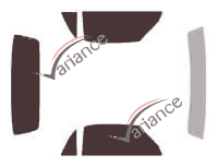 Tinted film kit Daihatsu Copen 2-door (2002 - 2012)