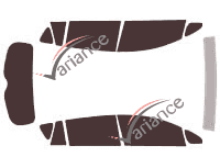 Toyota Verso 5-door tinted film kit (2009 - 2018) Toyota Verso 5-door tinted film kit (2009 - 2018)