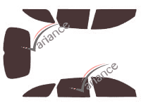 Nissan Primera (3) 5-door Wagon Tinted Film Kit (2002 - 2008) Nissan Primera (3) 5-door Wagon Tinted Film Kit (2002 - 2008)