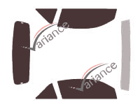 Ford Mustang (5) Cabriolet 2-door Tinted Film Kit (2010 - 2015) Ford Mustang (5) Cabriolet 2-door Tinted Film Kit (2010 - 2015)