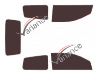 Tinted film kit Daihatsu Cuore (6) 3-door (2003 - 2008) Tinted film kit Daihatsu Cuore (6) 3-door (2003 - 2008)