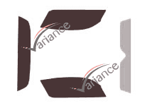 Smart Roadster Coupe 2 door tinted film kit (2003 - 2005) Smart Roadster Coupe 2 door tinted film kit (2003 - 2005)