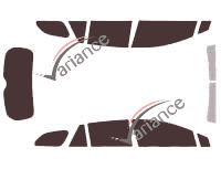 Toyota Avensis (4) Estate 5-door Tinted Film Kit (2009 - 2018) Toyota Avensis (4) Estate 5-door Tinted Film Kit (2009 - 2018)