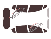 Kit pellicola oscurata Peugeot 3008 (1) 5 porte (2009 - 2016) Kit pellicola oscurata Peugeot 3008 (1) 5 porte (2009 - 2016)