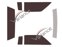 Buick Regal (2) 2-door coupe (1978 - 1987) tinted film kit Buick Regal (2) 2-door coupe (1978 - 1987) tinted film kit