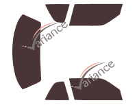 Buick Regal (3) 2-door Coupé tinted film kit (1988 - 1996) Buick Regal (3) 2-door Coupé tinted film kit (1988 - 1996)