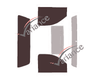 Chevrolet Silverado (2) Single Cab Pick-up 2 door (2007 - 2013) tinted film kit Chevrolet Silverado (2) Single Cab Pick-up 2 door (2007 - 2013) tinted film kit