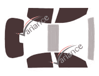 Chevrolet Optra (1) 5-door (2002 - 2010) tinted film kit