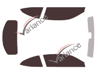 Tinted film kit Lexus IS (2) Cabriolet 2 doors (2009 - 2015) Tinted film kit Lexus IS (2) Cabriolet 2 doors (2009 - 2015)