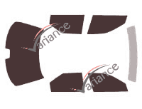 Kit film teinté Dodge Intrepid Berline 4 portes (1993 - 1997)