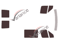 Kit film teinté Dodge Sprinter Utilitaire 5 portes (2001 - 2006) Kit film teinté Dodge Sprinter Utilitaire 5 portes (2001 - 2006)