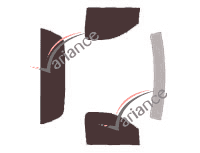 Dodge Ram (3) Single Cab Pick-up 2 doors (2002 - 2008) tinted film kit Dodge Ram (3) Single Cab Pick-up 2 doors (2002 - 2008) tinted film kit