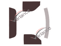 Dodge Ram (2) Single Cab Pick-up 2 door tinted film kit (1993 - 2002) Dodge Ram (2) Single Cab Pick-up 2 door tinted film kit (1993 - 2002)