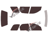 Tinted film kit Fiat Palio (1) Weekend Break 5 doors (1996 - 2004) Tinted film kit Fiat Palio (1) Weekend Break 5 doors (1996 - 2004)