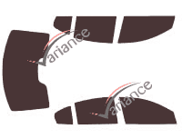 Tönungsfolien-Kit Lincoln MKS Limousine 4-türig (2008 - 2016) Tönungsfolien-Kit Lincoln MKS Limousine 4-türig (2008 - 2016)