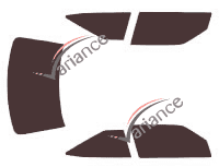 Oldsmobile Cutlass (5) Supreme Coupe 2 door tinted film kit (1990 - 1997) Oldsmobile Cutlass (5) Supreme Coupe 2 door tinted film kit (1990 - 1997)