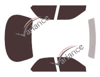 Acura TL tinted film kit (1) 4-door sedan (1995 - 1999) Acura TL tinted film kit (1) 4-door sedan (1995 - 1999)