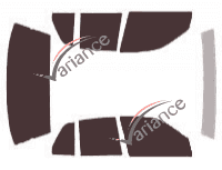 Kit film teinté Mercury Grand Marquis (2) Berline 4 portes (1992 - 1997)