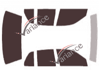 Tinted film kit Mercury Grand Marquis (3) 4-door sedan (1997 - 1999) Tinted film kit Mercury Grand Marquis (3) 4-door sedan (1997 - 1999)