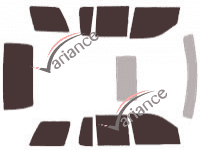 Mercury Mountaineer (2) 5-door tinted film kit (2002 - 2005) Mercury Mountaineer (2) 5-door tinted film kit (2002 - 2005)