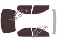 Tinted film kit Plymouth Breeze Sedan 4-door (1996 - 2000) Tinted film kit Plymouth Breeze Sedan 4-door (1996 - 2000)